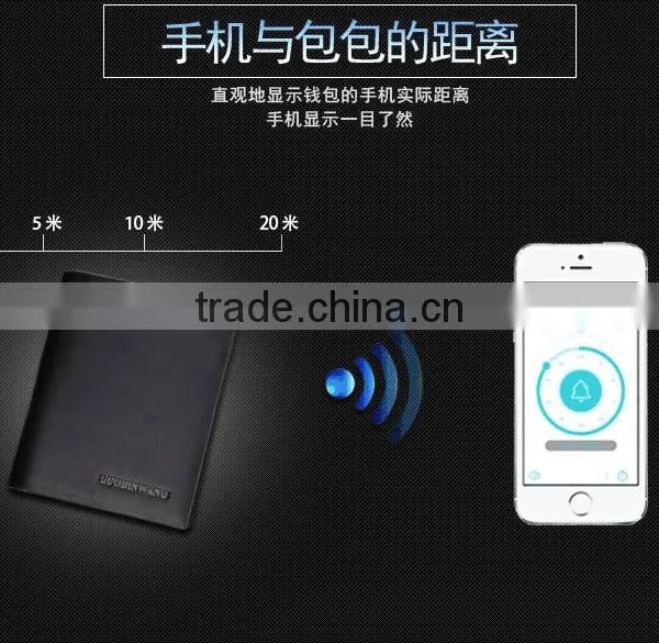 Newest Arrive Smart GPS Anti-Lost Wallets Intelligent Bluetooth Connect App GPS Anti Theft Purse photo-5