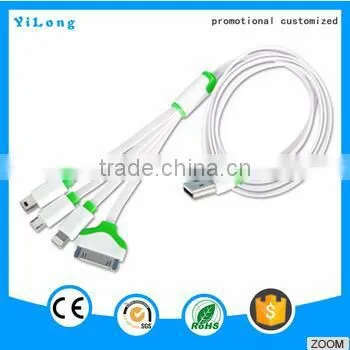 Hot Selling Multiple Usb Data Cable Multi Function Charger Cable photo-4