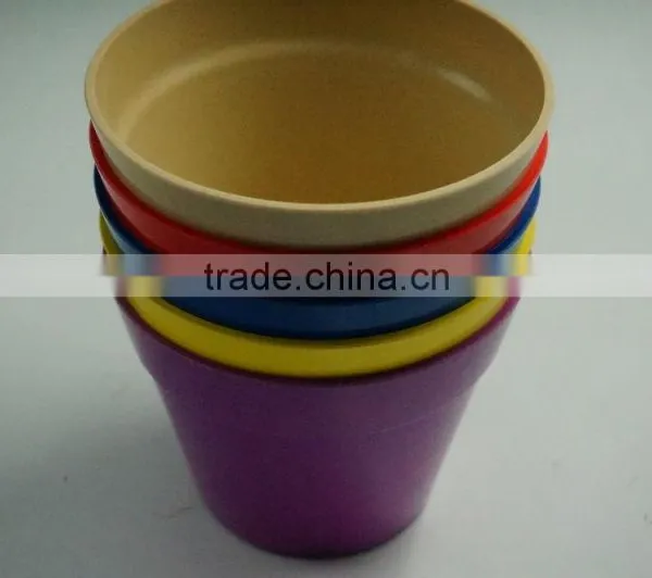 Chinese Factory Bamboo Fiber Dinner Plates With Best Desgin photo-3