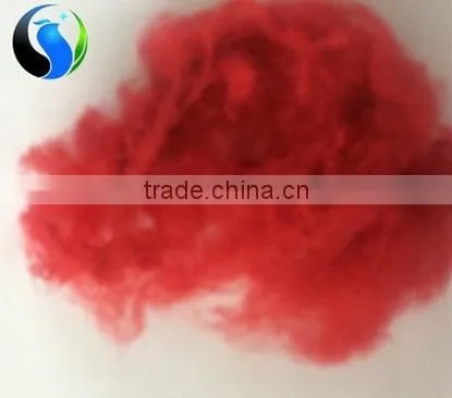 100%3D Hollow Dope Dyed Polyester Staple Fiber Korea photo-3