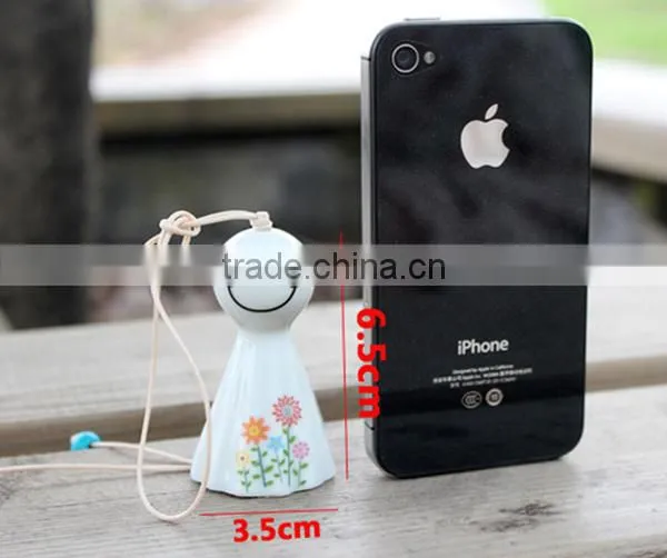 Customized Decoration Promotional Ceramic Indoor Wind Chime for Crafts photo-3
