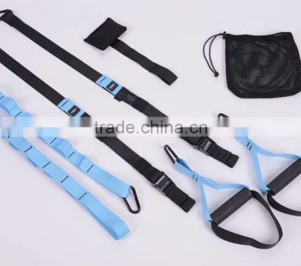 Suspension strap for home or gym trainer