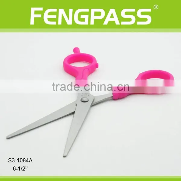 S3-1084A 6.5" Inch 2CR13 Stainless Steel Blade With ABS Handle Salon Scissors Hair Cutting Scissors photo-4