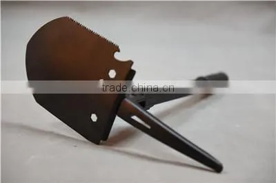 5 in 1 Multifunction Survival Shovel for Camping Chinese Military Spade photo-2