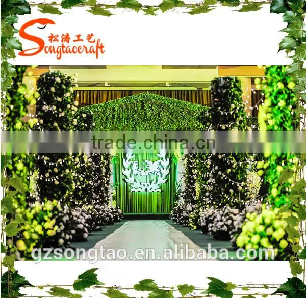 Hot Selling Artificial Flower Wall Wedding Backdrop for Wall Decoration photo-4