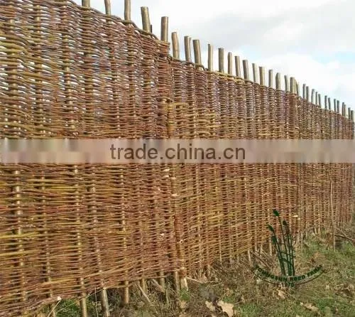 Natural Willow Garden Fence photo-2