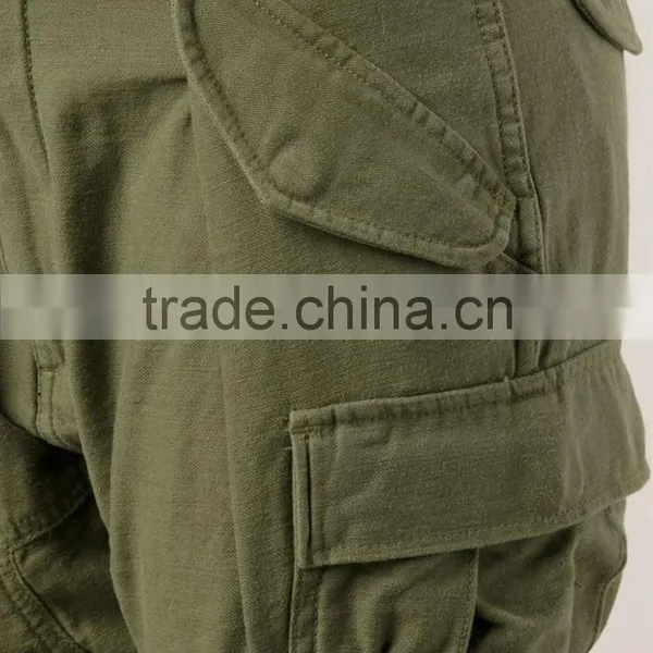 Army Green Women's Shorts photo-5