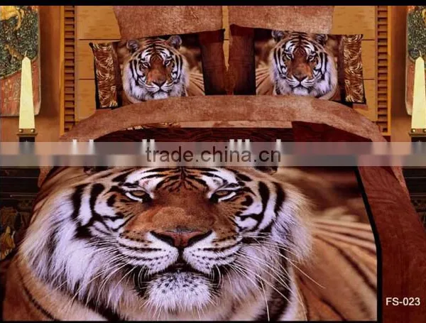 Custom Digital Printed Cheap Bright Bedding Set Duvet Cover photo-2