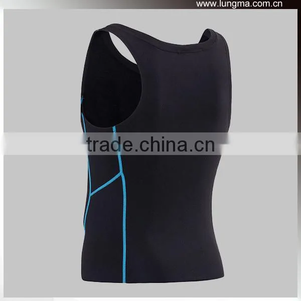 OEM Womens Sleeveless Compression Vest Tank Top photo-5