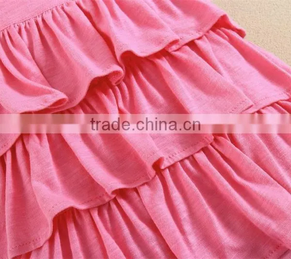 Plain Latest Summer Design 100% Cotton Top Quality Fashion Romper Dress photo-2