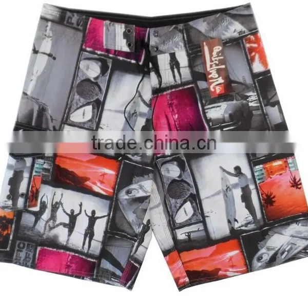 Mens Fashion Hot-sell Summer Surfing Trunk Men's Beachwear photo-4
