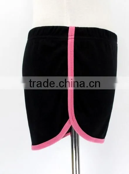 Runwaylover Custom Summer Sexy Bright Color Hot High Waist Gym Sport Women Cotton Shorts photo-4