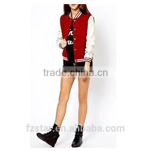 Womens Winter Bomber Jacket Cloths photo-2