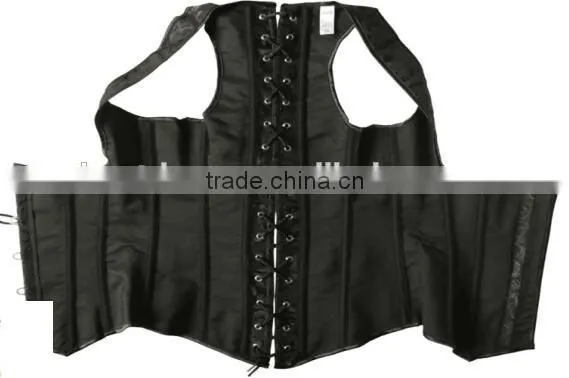 Instyles Steampunk Underbust Gothic Pattern Underbust Corset Brocade Vest S-6XL photo-2