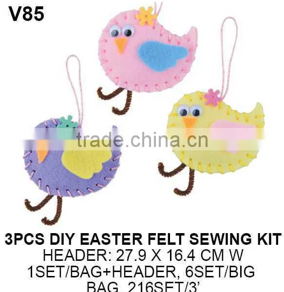 EASTER Sewing Kit Handmade Felt Needle photo-6