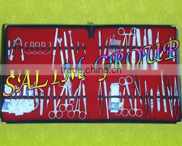 BASIC EYE SET of 45 Instruments Ophthalmic Lab Surgical photo-2