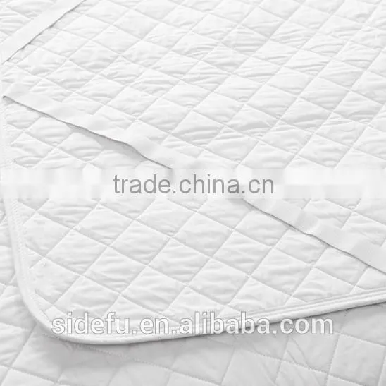 Top Selling White Color Breathable Hypoallergenic High Quality Quilted Mattress Protector photo-2