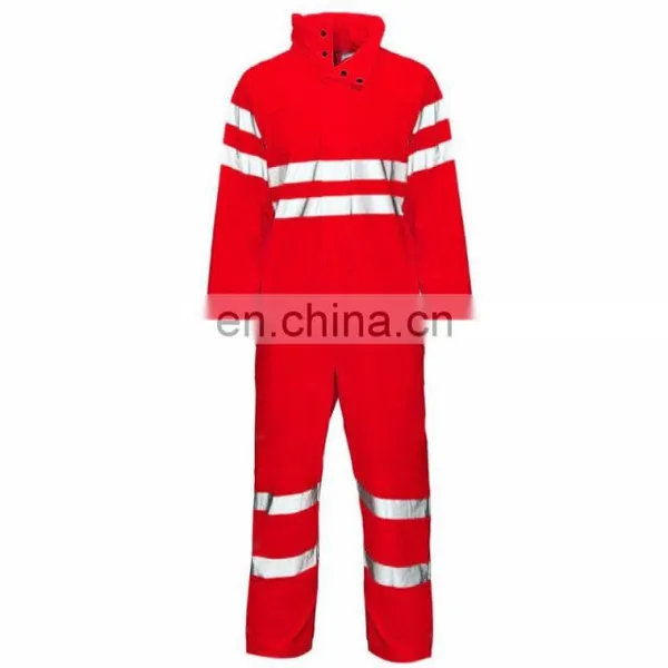 EN 343/EN 471 Hi Vis Storm Waterproof Coverall With Hood photo-3