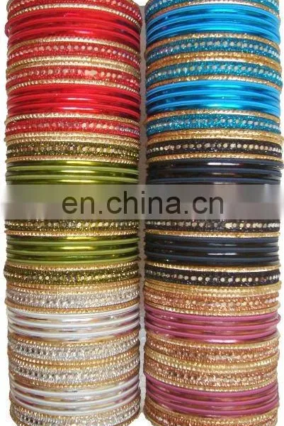 Indian Wedding Wear Metal Bangle - Wholesale Party Wear Bangle - Bollywood Style Metal Bangle - Fashion Wear Bangle photo-2