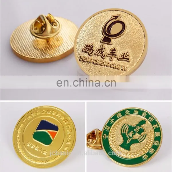 Custom High Quantity Soft Lapel Pins Badge With Gold Butterfly Clutch photo-5