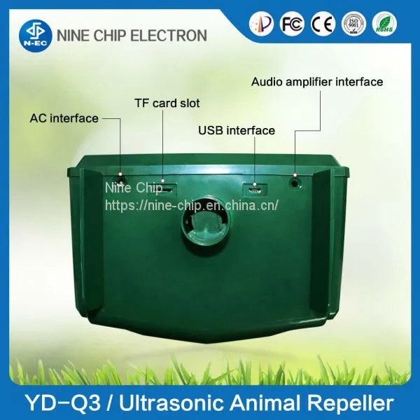 Battery Power Deer Monkey Repeller Bird Gopher Scare Device photo-2