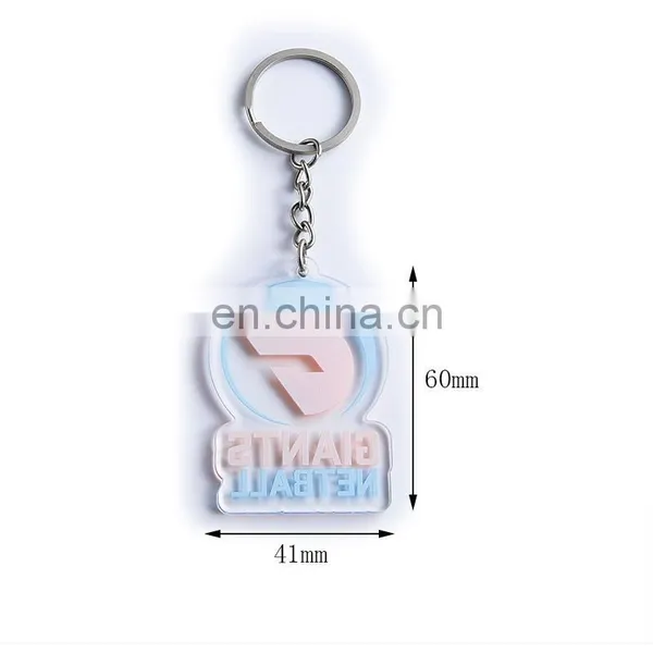 Custom Printed Plastic Acrylic Keychain photo-5