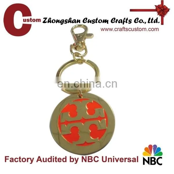 Custom 3D Gold Police Keychain photo-6