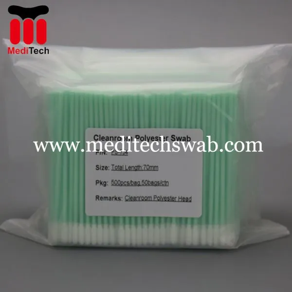 MINI RIGID HEAD KNITTED POLYESTER SWAB PS754 photo-4