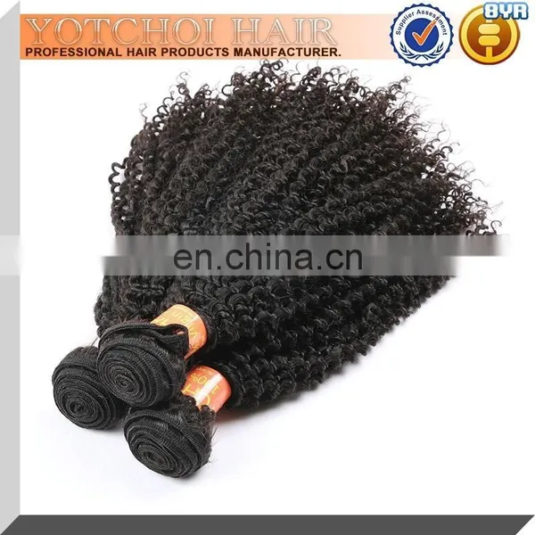 Wholesale African American Virgin Brazilian Curly Hair,Unprocessed Deep Curly Hair Weave photo-6