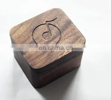 Custom Hand Craft Wooden Hand Crank Music Box