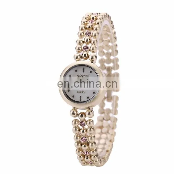 Newest Style Fancy Gold Watch Wrist Watch Women
