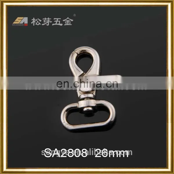 Different Design And Colors Metal Zinc Alloy Hook Buckles Series, Gold Plated Snap Hook photo-2
