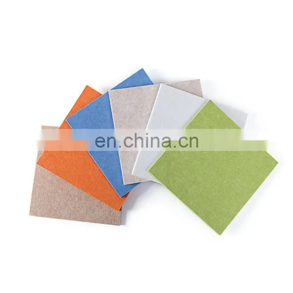 High Density Dust-proof Polyester Acoustic Panel Felt Sound Absorbing Ceiling photo-2