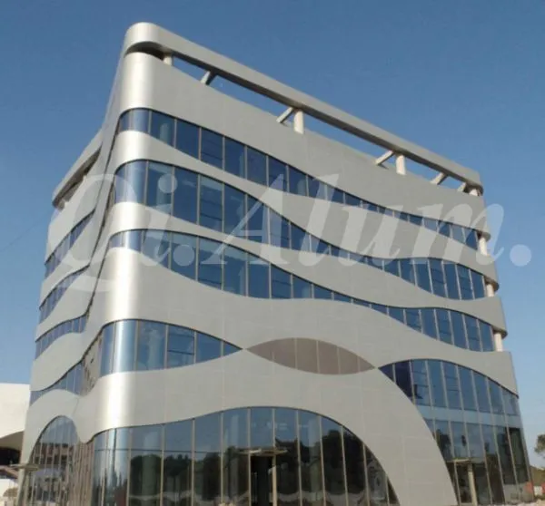 Metal Curved Building Decoration Material Panels photo-4