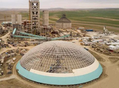 Guangdong Tapai Group Steel Structure Space Frame Dome and Barrel Storage Project photo-3