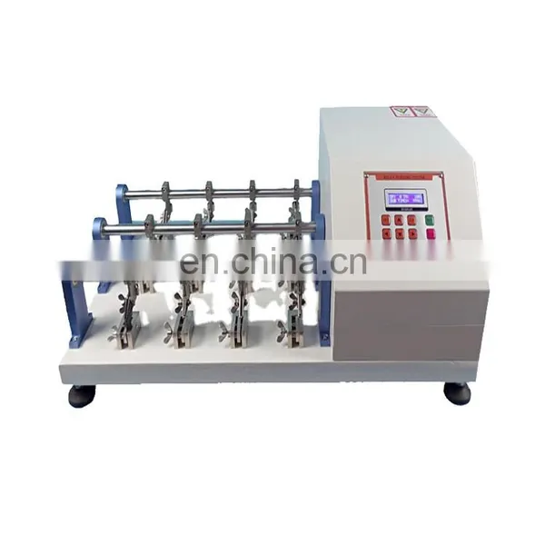 Best Quality Leather Materials Torsion Folding Endurance Test Machine photo-2