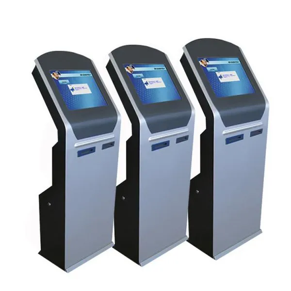 17/19 Inch Wire Electronic Bank Queue Ticket Dispenser for Queue Management System