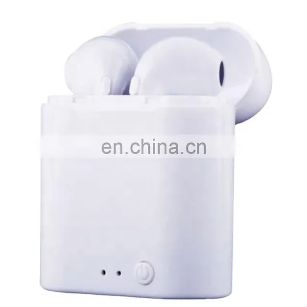 Amazon Hot Sale I7s Mini Macaroon in Ear Waterproof Factory Price Fashion Portable TWC Bluetooth Earphone Single photo-2