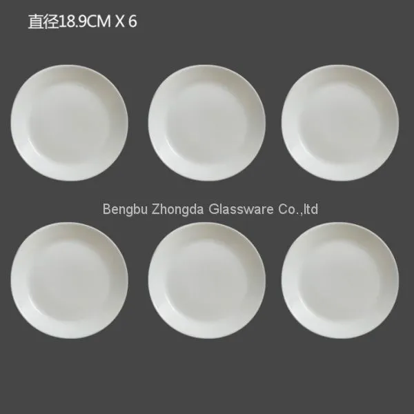 Tempered Microwave Safe Opal Glass Dinnerware photo-4