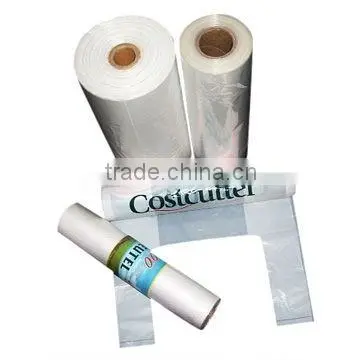 New Design Plastic T-shirt Bag(made in China) With Great Price photo-3