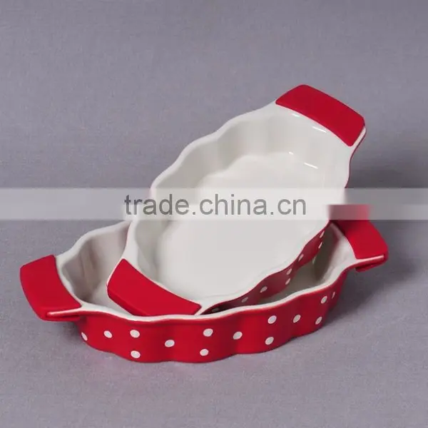 Different Size Restaurant Kitchen Ovenware Baking Pans Stoneware photo-4