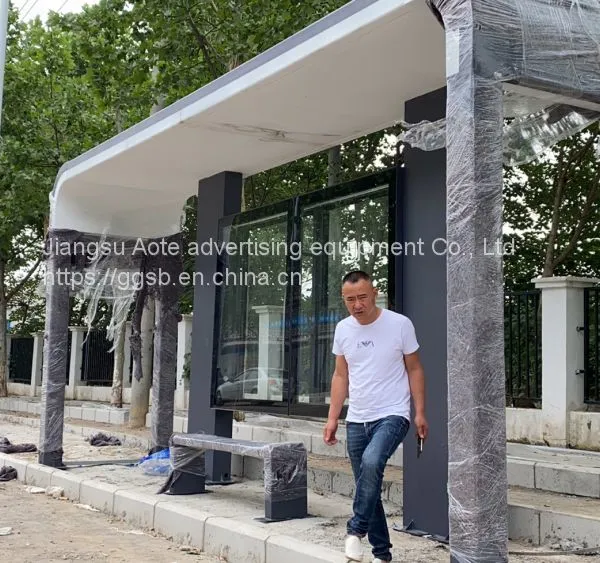 Public Face Recognition Bus Shelter New Bus Stop Board Billboard Direct Supply photo-4