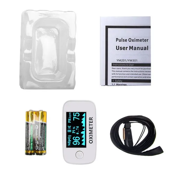 Made in China Good Quality CE Approved Fingertip Pulse Oximeter With Battery photo-3