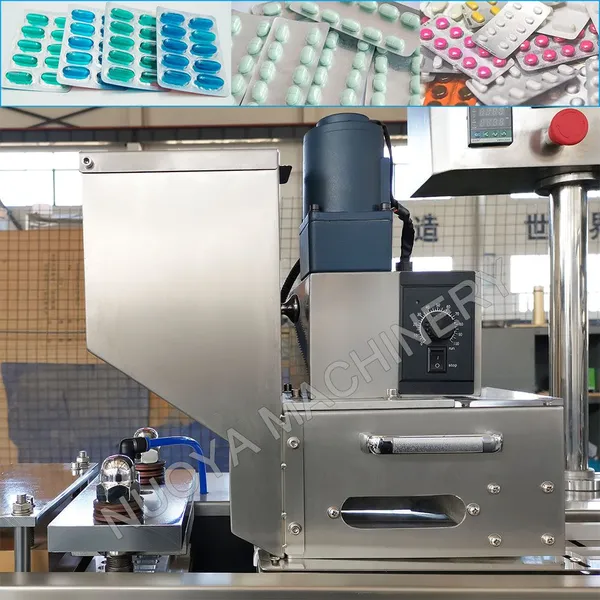 DPB-80 Small Pharmaceutical Tablet Capsule Blister Packing Machine photo-3