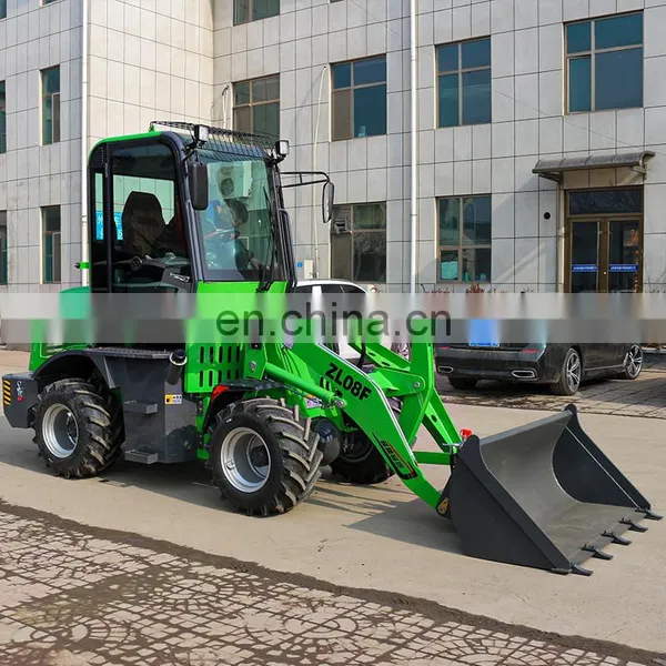 ZL06 4X4 Wheel Drive CE Approved Front Cheap Garden Compact Mini Loader photo-4