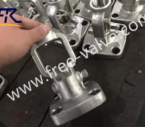NKJ41H Power Plant Steam Turbine Stainless Steel Flange End Forged Steel Vacuum Globe Valve photo-3