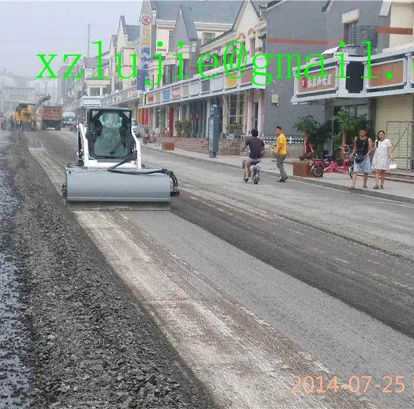Wheel Loader Bucket Road Sweeper,pickup Sweeper for Skid Loader photo-3