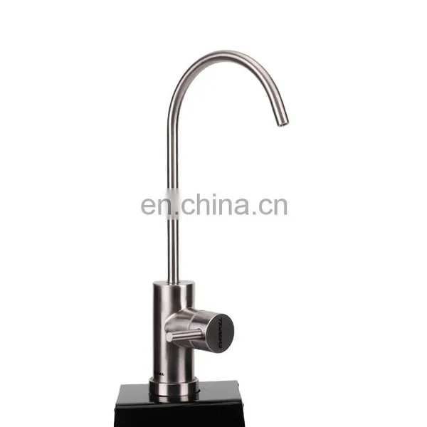 Drinking Water Faucet for Kitchen Sink Kitchen Water Filter Faucet Stainless Steel for Reverse Osmosis or Water Filtration System Beverage Non-Air Gap RO Faucet Brushed photo-2
