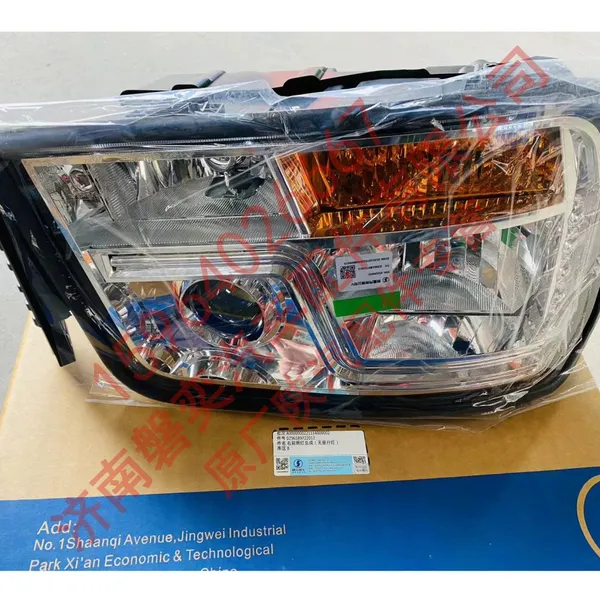SHACMAN Heavy Truck Parts Delong Truck Accessories Original Factory Left Front Headlight Assembly Right Front Headlight Assembly Headlight photo-2
