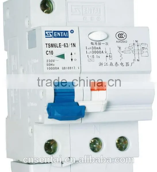 TSM6LE Earth Leakage Circuit Breaker